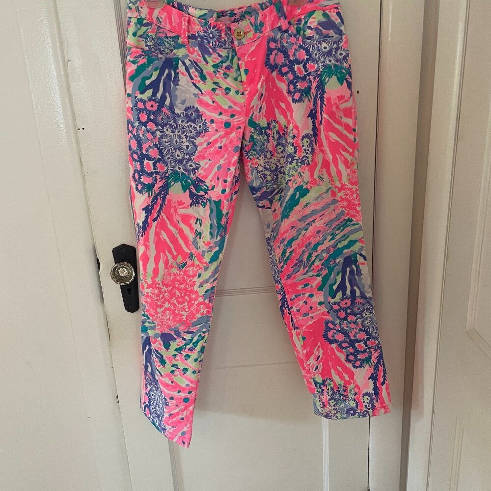 Lily Pulitzer Signature Floral Print Jeans